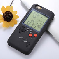 Carcasă de protecţie WANLE, cu gameboy funcţional, pentru Apple iPhone 6 / 6S - negru