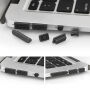 Carcasă de plastic ENKAY, cu protecţie tastatură şi capace de conectori, pentru MacBook Air 3,3"
