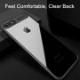 Carcasă ultra subţire CAFELE, cu partea din spate transparentă, pentru Apple iPhone 6 Plus / 6S Plus - negru