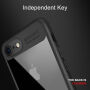 Carcasă ultra subţire CAFELE, cu partea din spate transparentă, pentru Apple iPhone 6 Plus / 6S Plus - negru