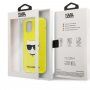 Karl Lagerfeld Choupette Head husă pentru iPhone 12 Pro Max - galben neon