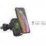iOttie AutoSense Wireless suport de ventilație/slot CD cu încărcare fără fir pentru iPhone - negru