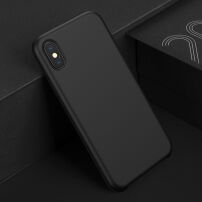 Carcasă de protecţie BASEUS, din silicon, pentru Apple iPhone XS / iPhone X - negru
