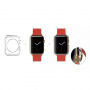 Husa de protectie din plastic moale pentru Apple Watch 38mm - transparenta