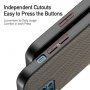 Dux Ducis husă de protecție din nailon pentru iPhone 12 Pro Max - maro