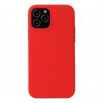 Carcasă din silicon pentru iPhone 12 / 12 Pro - roșu deschis