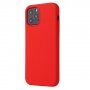 Carcasă din silicon pentru iPhone 12 Pro Max - roșu deschis