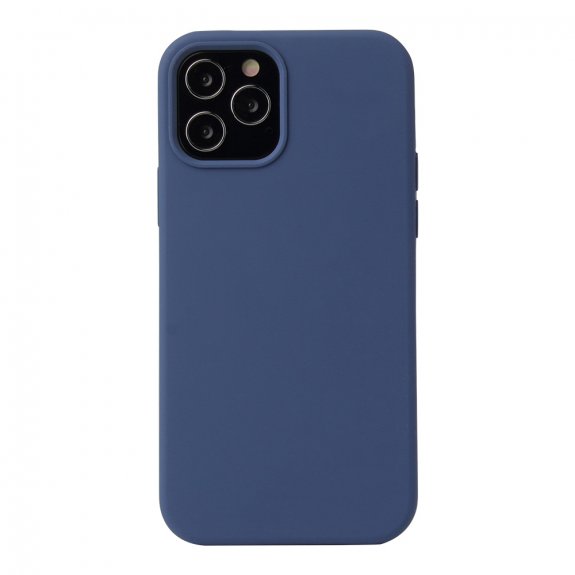 Carcasă din silicon pentru iPhone 12 mini - albastru regal