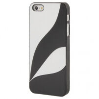 Carcasă de protecţie, din plastic, pentru Apple iPhone 5 / 5S / SE (2016) - negru / alb