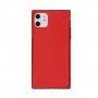 NXE husă de protecție cu colțuri întărite pentru iPhone 12 mini - roșu