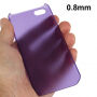 Carcasă ultra subţire, din plastic, pentru iPhone 5 / 5S / SE (2016) - violet