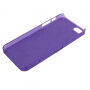 Carcasă ultra subţire, din plastic, pentru iPhone 5 / 5S / SE (2016) - violet