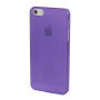 Carcasă ultra subţire, din plastic, pentru iPhone 5 / 5S / SE (2016) - violet