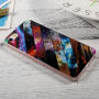 Carcasă de protecţie, din plastic moale, pentru Apple iPhone 5 / 5S / SE (2016) - galaxie