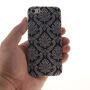 Carcasă de protecţie, din plastic moale, pentru Apple iPhone SE (2016) / 5 / 5S - model damasc