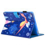 Husă de protecţie, cu stativ, pentru iPad 9,7" (2017/2018) / Air - dragon