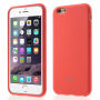 Carcasă de protecţie ROAR, mată, pentru Apple iPhone 6S Plus / 6 Plus - roşu deschis