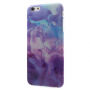 Carcasă de protecţie, din plastic moale, pentru Apple iPhone 6 Plus / 6S Plus - marmură violet deschis
