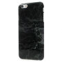 Carcasă de protecţie, din plastic moale, pentru Apple iPhone 6 Plus / 6S Plus - marmură neagră