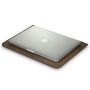 SAMDI plic brodat, universal, pentru iPad până la 13" / MacBook până la 14" - lemn de culoare închisă