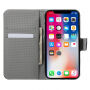 Husă flip de protecţie, pentru Apple iPhone XS / iPhone X - Eiffelovka