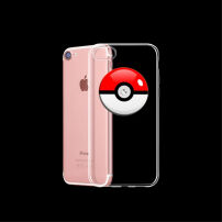Carcasă Pokemon Go, cu bilă Poke 3D, pentru Apple iPhone 8 / 7