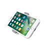 Suport auto pe grila de ventilare - lăţime 60-85mm pentru iPhone - alb