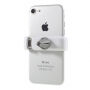 Suport auto pe grila de ventilare - lăţime 60-85mm pentru iPhone - alb