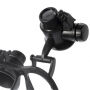 Ochelari cu lupă rabatabilă (zoom 10x - 25x) şi lampă LED - negru
