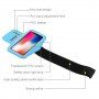 Haweel carcasă sport pentru mână cu buzunar de chei pentru iPhone - albastru