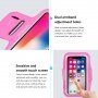 Haweel carcasă sport pentru mână cu buzunar de chei pentru iPhone - roz
