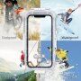Puluz carcasă impermeabilă pentru scufundări până la 45 m pentru iPhone 12 Pro Max - alb