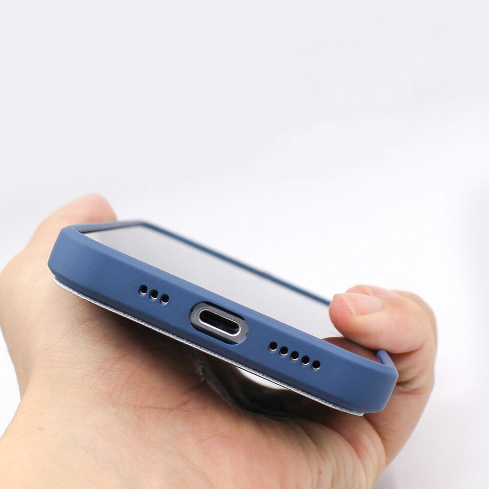 Husă de protecție cu buzunar de card pentru iPhone 12 mini - galben Husă de protecție cu buzunar de card pentru iPhone 12 mini - galben