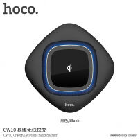 Încărcător wireless HOCO, cu iluminat, pentru Apple iPhone - negru