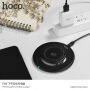Încărcător wireless HOCO, de design, pentru Apple iPhone - negru