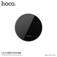 Încărcător wireless HOCO, pentru Apple iPhone - negru