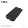 Powerbank elegant HOCO, 10000mAh, cu încărcare wireless, pentru Apple iPhone - negru