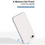 Husă de protecție din silicon cu margini drepte pentru iPhone 7 / 8 / SE (2020/2022) - negru