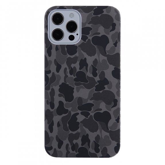 Husă de protecție camuflaj pentru iPhone 11 Pro Max - negru