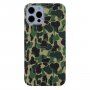 Husă de protecție camuflaj pentru iPhone 11 Pro - verde