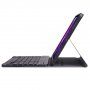 Husă cu tastatură și spațiu pentru Apple Pencil pentru iPad Air 4 (2020) / Air 5 (2022) / Pro 11" (2018-2022) - negru
