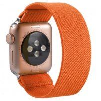 Curea din nailon pentru Apple Watch Ultra 49mm / 46mm / 45mm / 44mm / 42mm - portocaliu