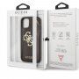 Guess Big 4G Full Glitter husă pentru iPhone 12 Pro Max - negru