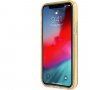 Guess Big 4G Full Glitter husă pentru iPhone 12 Pro Max - auriu