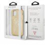 Guess Big 4G Full Glitter husă pentru iPhone 12 Pro Max - auriu