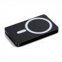 Powerbank de încărcare wireless cu suport MagSafe cu port USB-C - 4 000 mAh - Negru
