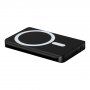Powerbank de încărcare wireless cu suport MagSafe cu port USB-C - 4 000 mAh - Negru