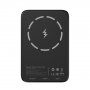 Powerbanka cu încărcare rapidă fără fir MagSafe cu port USB-C - 5 000 mAh - negru