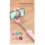 Baseus Lovely bluetooth selfie stick cu trepied pentru iPhone - negru