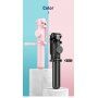Baseus Lovely bluetooth selfie stick cu trepied pentru iPhone - negru